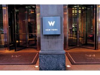 The W Hotel, One Night Mega Room Stay for Two