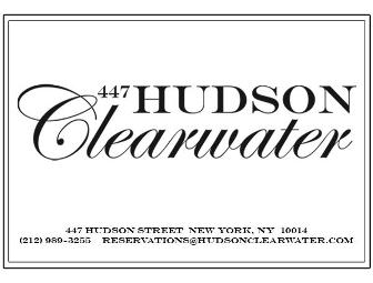 Hudson Clearwater - Dinner for Two