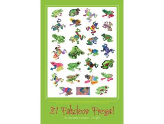 Students' Frogs Framed Print 24x36' from Jill & Adria's 2/3 Class