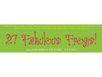 Students' Frogs Framed Print 24x36' from Jill & Adria's 2/3 Class