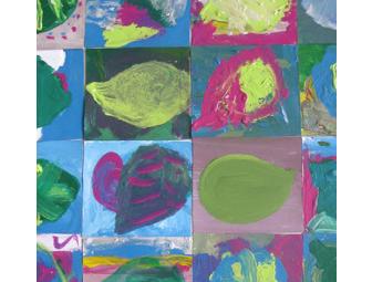 Leaf Painting by JJ's K/1 Class