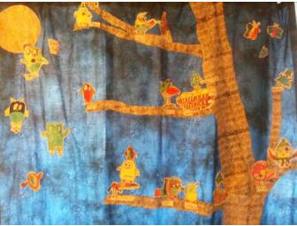 'Flight 403'  - Canvas Shower Curtain by Katie's 2/3 Class