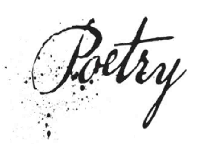 Private 1-on-1 Poetry Class with Poet/Editor Jill Hoffman