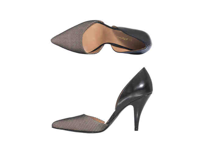 Phillip Lim 3.1 Mesh Nappa Bonded Diamond Shoes, Size 7.5
