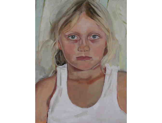 Original Child's Portrait in oil 12'x16'