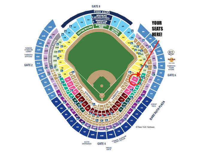 Yankees Home Game 2016 - Four (4) Tickets