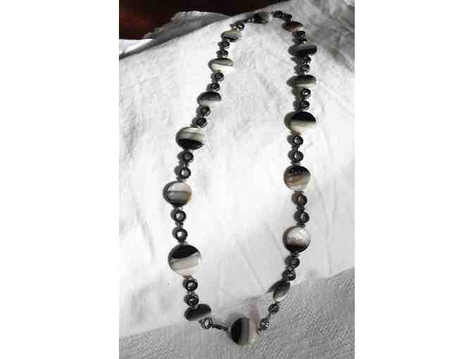 Handmade Necklace - Hematite
