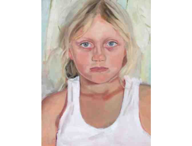 Original Child's Portrait in oil 12'x16'