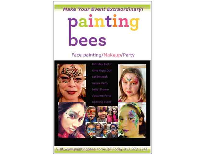 Painting Bees - Two (2) Hours of Face Painting for Birthday Party