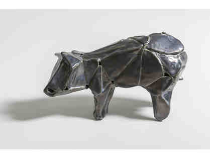 Cubist Pig by Suzanne Anker
