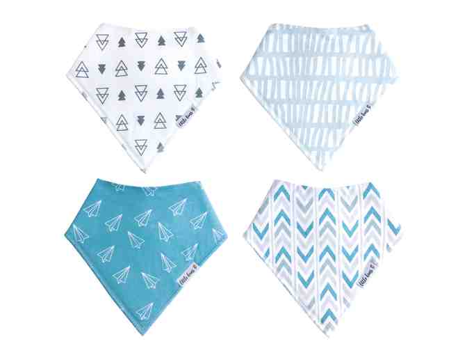 Organic Baby Bandana Bibs by Little Kims - Frequent Flyer