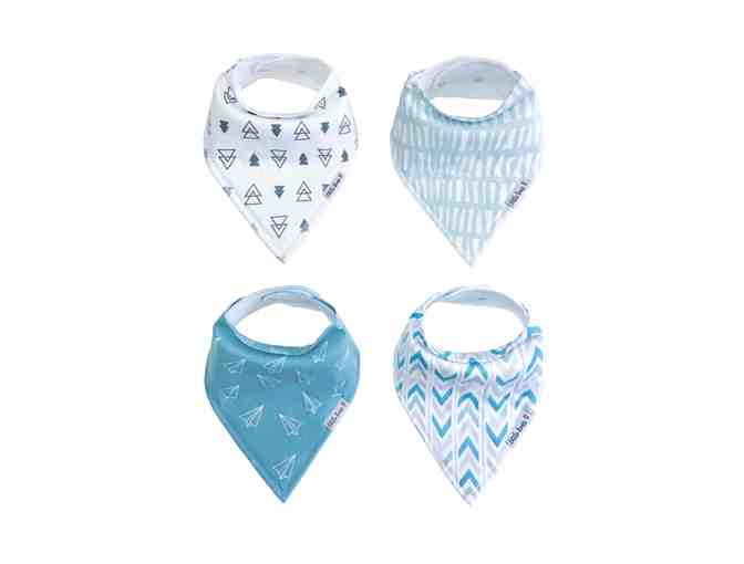 Organic Baby Bandana Bibs by Little Kims - Frequent Flyer - Photo 1