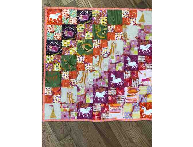 Funky Fairy Tale Baby Quilt - Photo 1