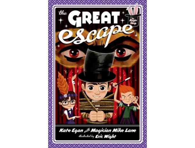 Magician Mike Lane: 3 Autographed Magic Shop Series Books