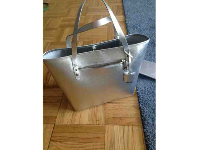 Kenneth Cole: Saffiano Leather Tote