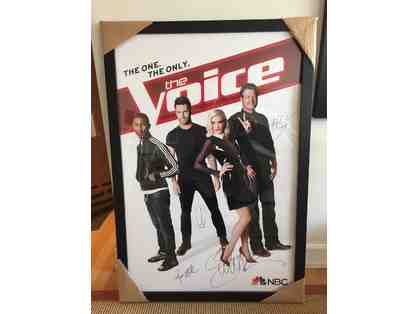 Framed Signed Poster of The Voice