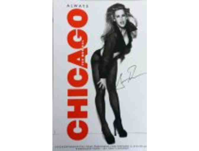 11 x 16 Signed Poster by Angel Reda FromThe  Broadway Show Chicago