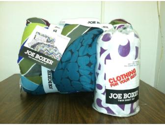 Joe Boxer TWIN Comforter & Sheet Set #1