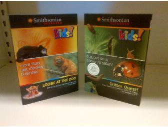 Smithsonian Kids! DVDs - Loose @ the Zoo & Critter Quest