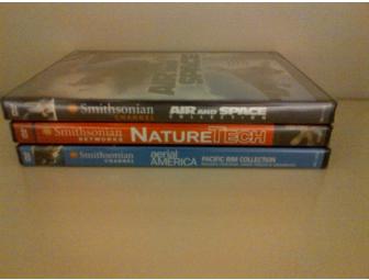 Smithsonian Channel DVDs (Air & Space; Nature Tech; Pacific Rim)