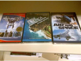 Smithsonian Channel DVDs (Air & Space; Nature Tech; Pacific Rim)
