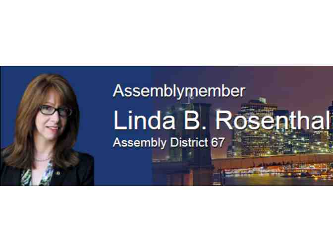 Lunch with New York State Assembly Member Linda Rosenthal