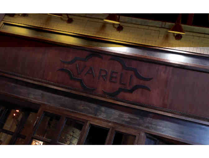 Vareli Restaurant & Bar - $100 Gift Certificate
