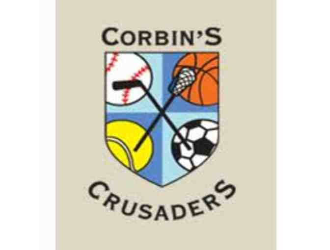 $500 gift certificate to Corbin's Crusaders