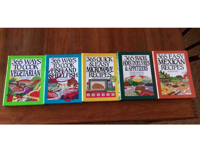 Collection of award-winning cookbooks