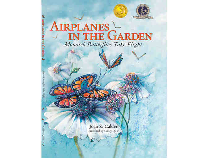 Signed copy of 'Airplanes in the Garden:  Butterflies Take Flight' by Joan Z Calder