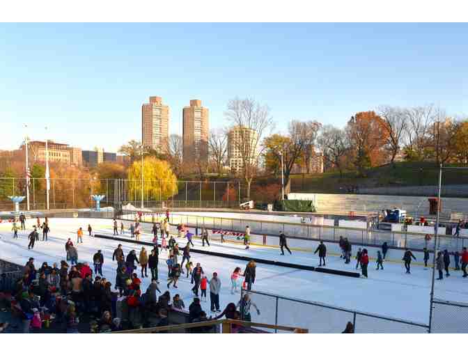 2 Adults and 2 Youth Tickets to the Lasker Rink, Including Skate Rental - Photo 1