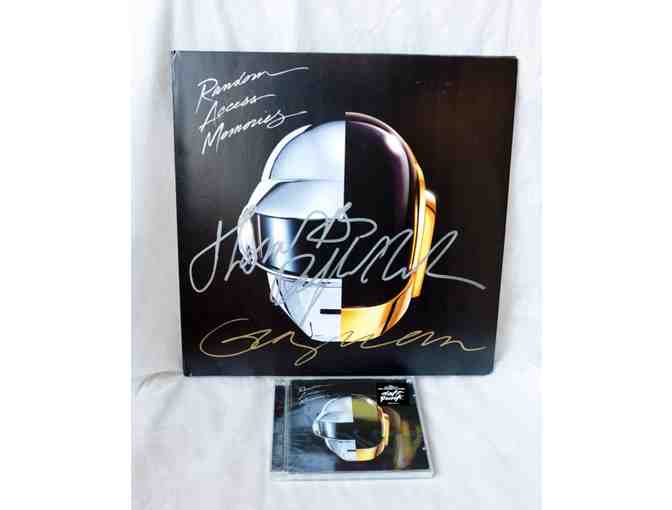 Autographed Daft Punk Album
