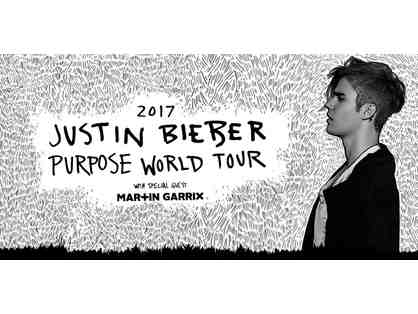 Four Justin Bieber Concert Tickets