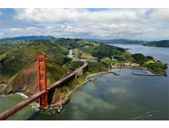 A Bird's Eye View of An Island in Time: Aerial Tour and Retreat at Cavallo Point