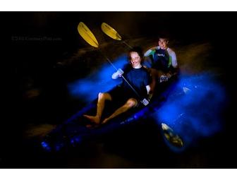 A Brilliant Bioluminescent Kayak on the Bay