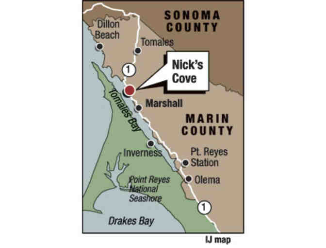 Nestled at Nick's: A Night at Nick's Cove with a Special 5-Course Chef Tasting for Two