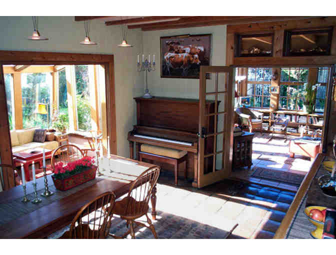 3-Night Retreat at Point Reyes Schoolhouse + Pizza Party at Cafe Reyes for 8