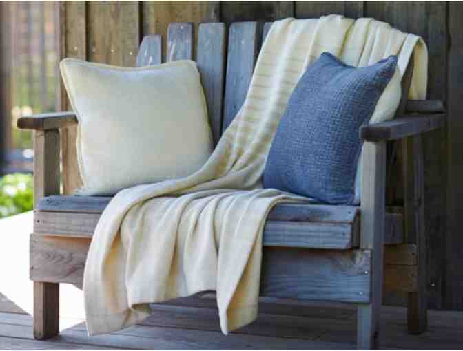 Snuggle Up with an Ombre Organic Cotton & Wool Throw from Coyuchi in Point Reyes Station