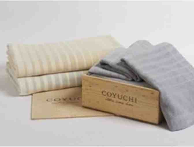Snuggle Up with an Ombre Organic Cotton & Wool Throw from Coyuchi in Point Reyes Station