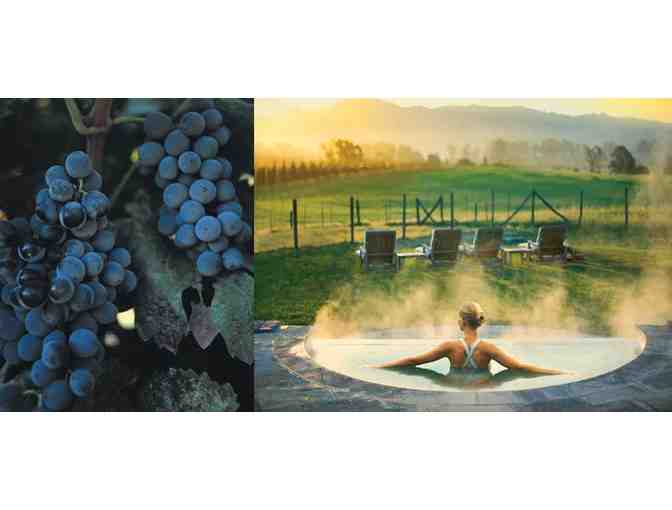 A Week in November or January for 4 at Carneros Resort, and A Green Dream Wine Tour for 2