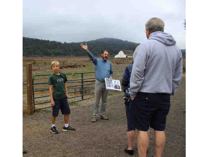 A Guided, Customized Point Reyes Station Historic Walking Tour with Dewey Livingston