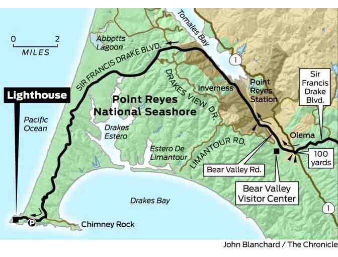 Point Reyes in Winter for 8: Marine Mammals and Maritime History with Carlo Arreglo