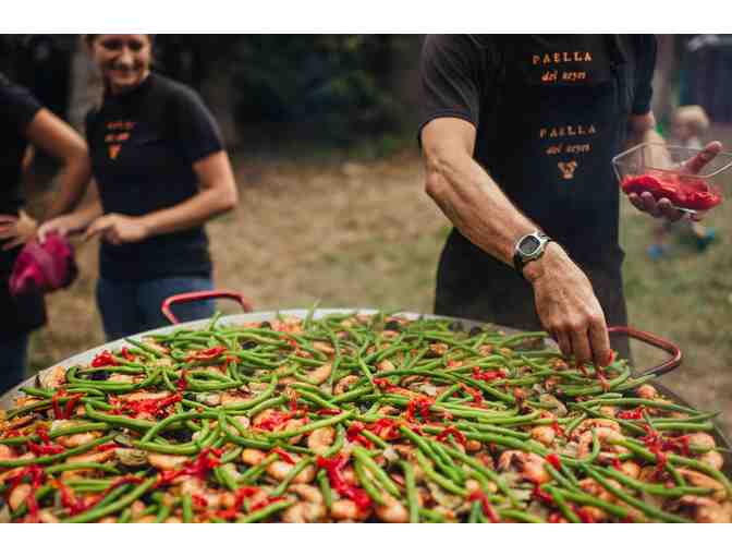 Rustic Retreat with Paella Dinner for 25, Naturalist-led Hike, and Campfire Program