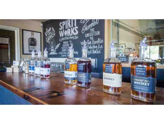 A Spirit Works Distillery Tour & Tasting for 4, Gravenstein Grill, & 'Sonoma Discoveries'