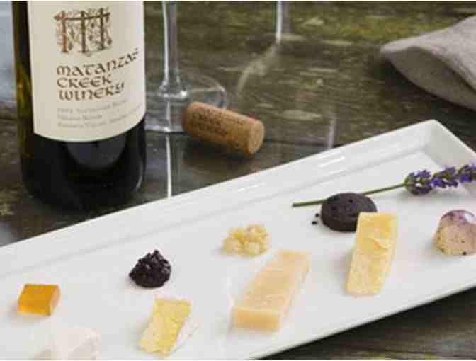 An Artisan Cheese and Wine Pairing for 4 at Matanzas Winery