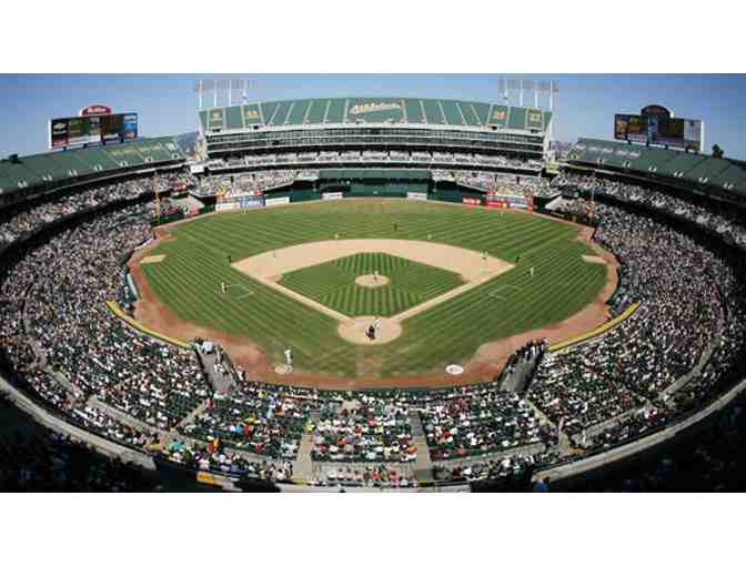 4 Plaza Outfield Vouchers to a 2015 Regular Season Oakland A's Home Game