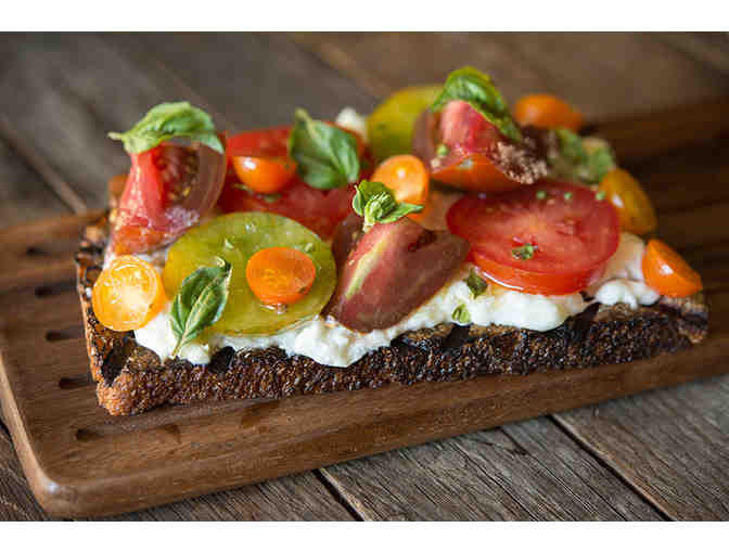 Bruschetta Trio Food and Wine Tasting Experience at the Clif Family Winery in Napa Valley