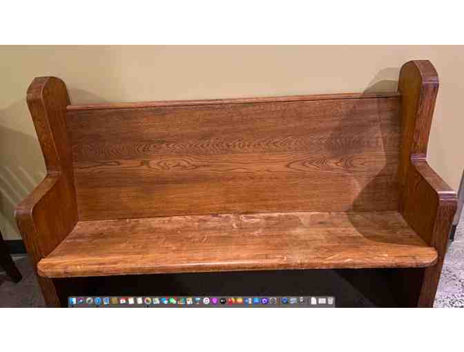 Antique Church Pew