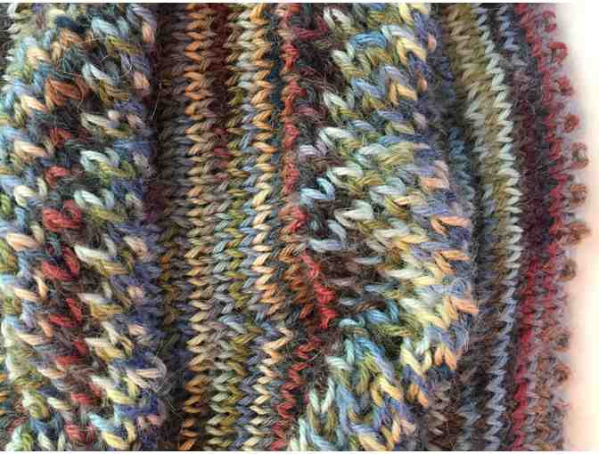Knitted Cowl Neck Scarf