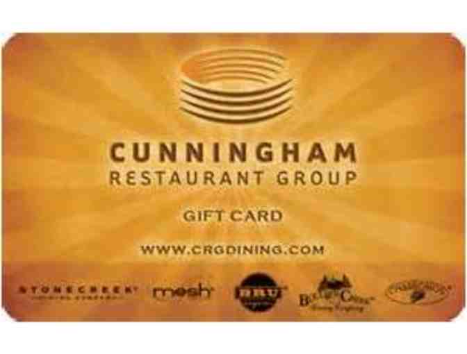 Cunningham Restaurant Group $25.00 Gift Card